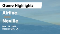 Airline  vs Neville  Game Highlights - Dec. 11, 2021