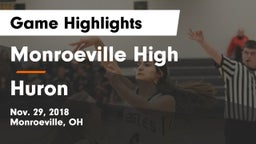 Monroeville High vs Huron  Game Highlights - Nov. 29, 2018