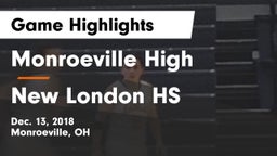 Monroeville High vs New London HS Game Highlights - Dec. 13, 2018