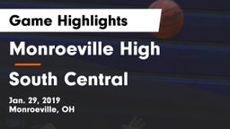 Monroeville High vs South Central  Game Highlights - Jan. 29, 2019