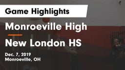 Monroeville High vs New London HS Game Highlights - Dec. 7, 2019