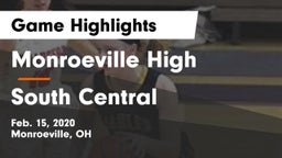 Monroeville High vs South Central  Game Highlights - Feb. 15, 2020