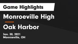 Monroeville High vs Oak Harbor  Game Highlights - Jan. 30, 2021