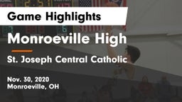 Monroeville High vs St. Joseph Central Catholic  Game Highlights - Nov. 30, 2020