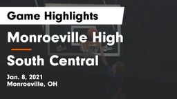 Monroeville High vs South Central  Game Highlights - Jan. 8, 2021