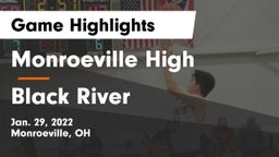 Monroeville High vs Black River  Game Highlights - Jan. 29, 2022