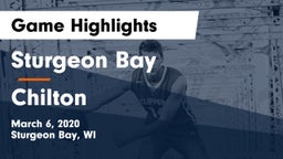 Sturgeon Bay  vs Chilton  Game Highlights - March 6, 2020