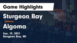 Sturgeon Bay  vs Algoma  Game Highlights - Jan. 19, 2021