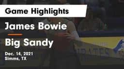 James Bowie  vs Big Sandy  Game Highlights - Dec. 14, 2021
