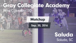 Matchup: Gray Collegiate vs. Saluda  2016