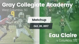 Matchup: Gray Collegiate vs. Eau Claire  2017