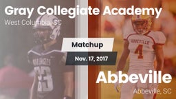 Matchup: Gray Collegiate vs. Abbeville  2017
