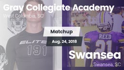 Matchup: Gray Collegiate vs. Swansea  2018