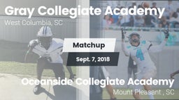 Matchup: Gray Collegiate vs. Oceanside Collegiate Academy 2018