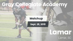 Matchup: Gray Collegiate vs. Lamar  2018