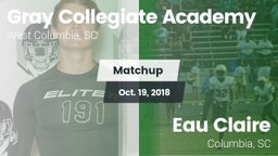 Matchup: Gray Collegiate vs. Eau Claire  2018