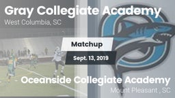 Matchup: Gray Collegiate vs. Oceanside Collegiate Academy 2019