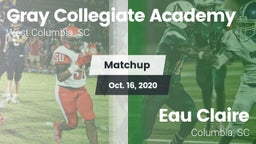 Matchup: Gray Collegiate vs. Eau Claire  2020