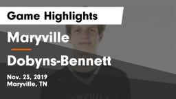 Maryville  vs Dobyns-Bennett  Game Highlights - Nov. 23, 2019