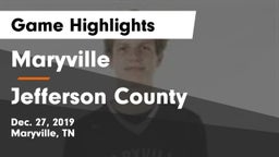 Maryville  vs Jefferson County  Game Highlights - Dec. 27, 2019