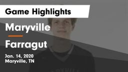 Maryville  vs Farragut  Game Highlights - Jan. 14, 2020