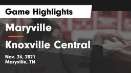 Maryville  vs Knoxville Central  Game Highlights - Nov. 26, 2021