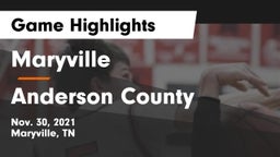 Maryville  vs Anderson County  Game Highlights - Nov. 30, 2021