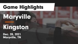 Maryville  vs Kingston  Game Highlights - Dec. 28, 2021