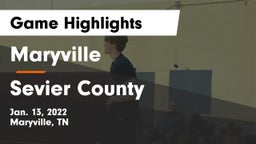Maryville  vs Sevier County  Game Highlights - Jan. 13, 2022