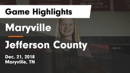 Maryville  vs Jefferson County Game Highlights - Dec. 21, 2018