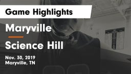 Maryville  vs Science Hill  Game Highlights - Nov. 30, 2019