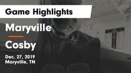 Maryville  vs Cosby  Game Highlights - Dec. 27, 2019