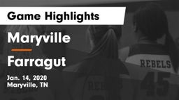 Maryville  vs Farragut  Game Highlights - Jan. 14, 2020