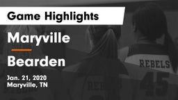 Maryville  vs Bearden  Game Highlights - Jan. 21, 2020