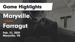 Maryville  vs Farragut  Game Highlights - Feb. 21, 2020