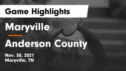 Maryville  vs Anderson County  Game Highlights - Nov. 30, 2021