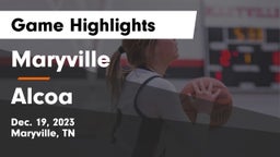 Maryville  vs Alcoa  Game Highlights - Dec. 19, 2023