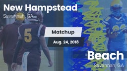 Matchup: New Hampstead High vs. Beach  2018