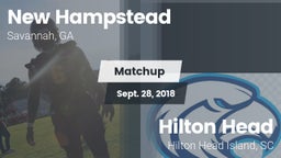 Matchup: New Hampstead High vs. Hilton Head  2018