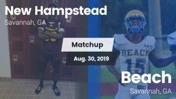 Matchup: New Hampstead High vs. Beach  2019