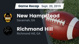 Recap: New Hampstead  vs. Richmond Hill  2019