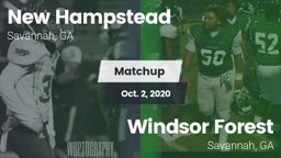 Matchup: New Hampstead High vs. Windsor Forest  2020
