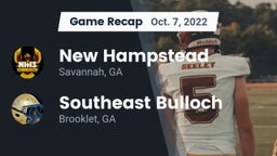 Recap: New Hampstead  vs. Southeast Bulloch  2022