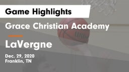 Grace Christian Academy vs LaVergne  Game Highlights - Dec. 29, 2020