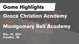 Grace Christian Academy vs Montgomery Bell Academy Game Highlights - Nov. 23, 2021