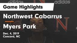 Northwest Cabarrus  vs Myers Park  Game Highlights - Dec. 4, 2019