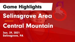 Selinsgrove Area  vs Central Mountain  Game Highlights - Jan. 29, 2021