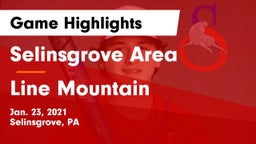 Selinsgrove Area  vs Line Mountain Game Highlights - Jan. 23, 2021