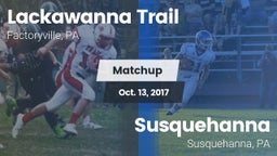 Matchup: Lackawanna Trail vs. Susquehanna  2017