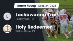 Recap: Lackawanna Trail  vs. Holy Redeemer  2021
